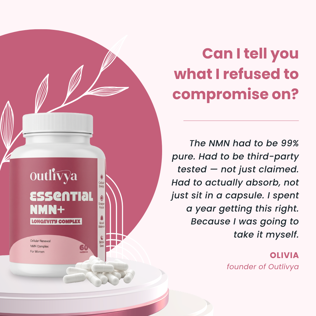 Outlivya NMN Daily Longevity Capsules — 30 Day Refill